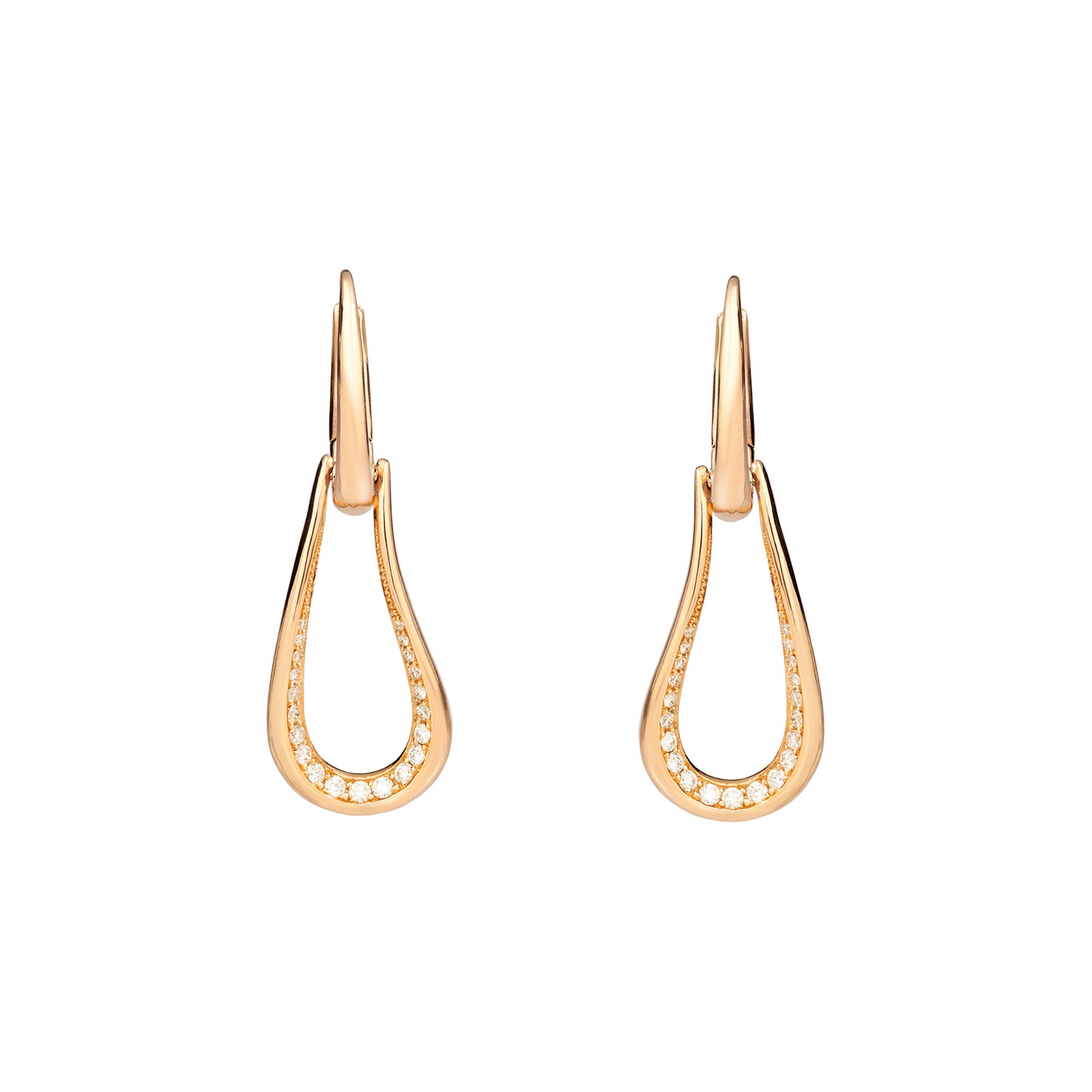 Pomellato Fantina Ohrringe (POC1021O7000DB000) aus Roségold mit Diamant