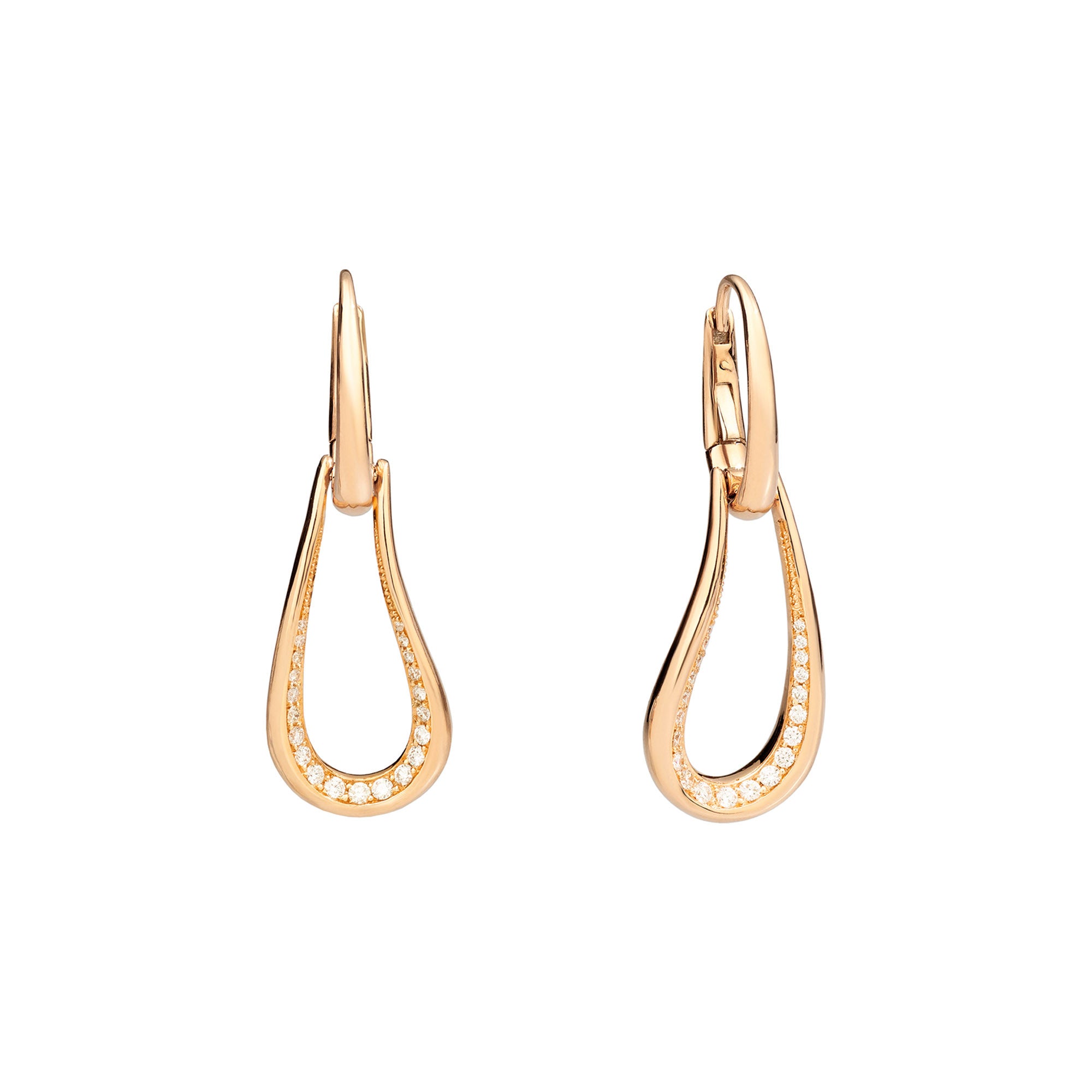 Pomellato Fantina Ohrringe (POC1021O7000DB000) aus Roségold mit Diamant