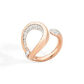 Pomellato Fantina Ring (PAC0090O7WHRDB000) aus Roségold mit Diamant