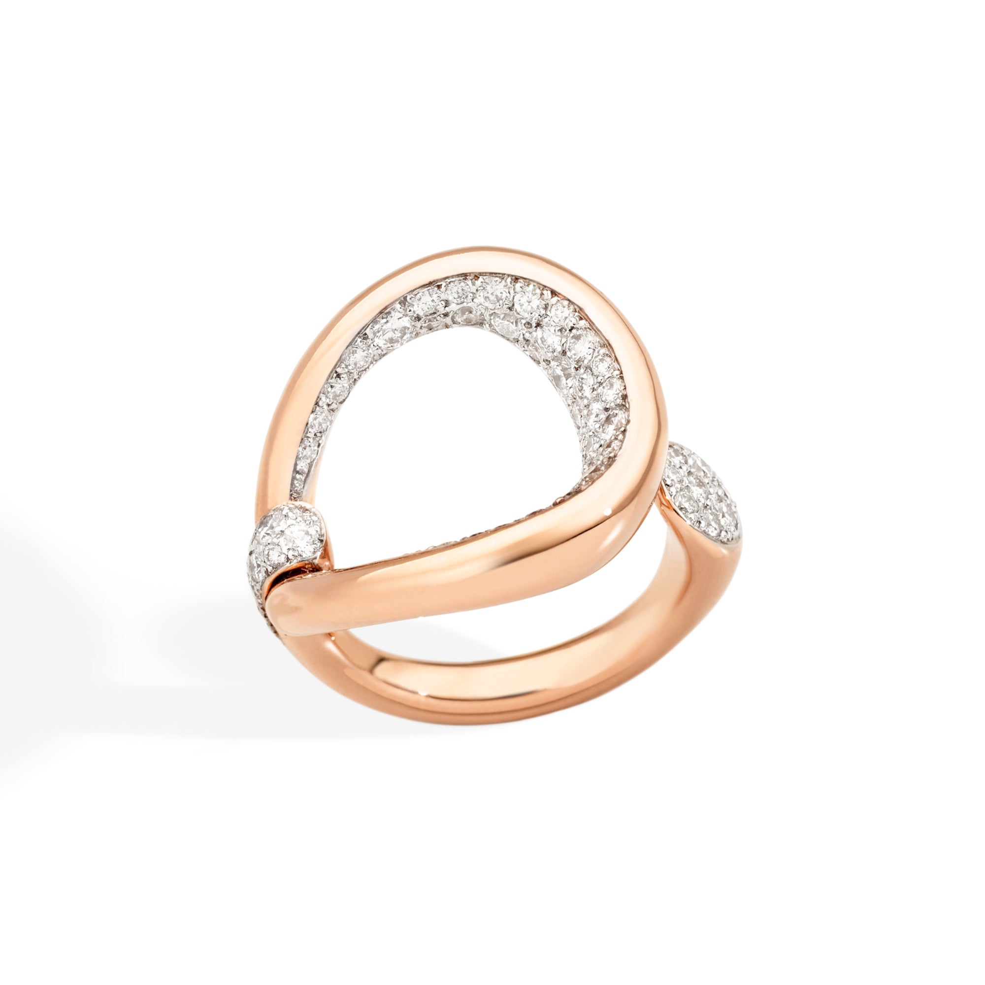 Pomellato Fantina Ring (PAC0090O7WHRDB000) aus Roségold mit Diamant