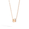 Pomellato Iconica Halskette mit Anhänger (PCB7120O7000DB000) aus Roségold mit Diamant