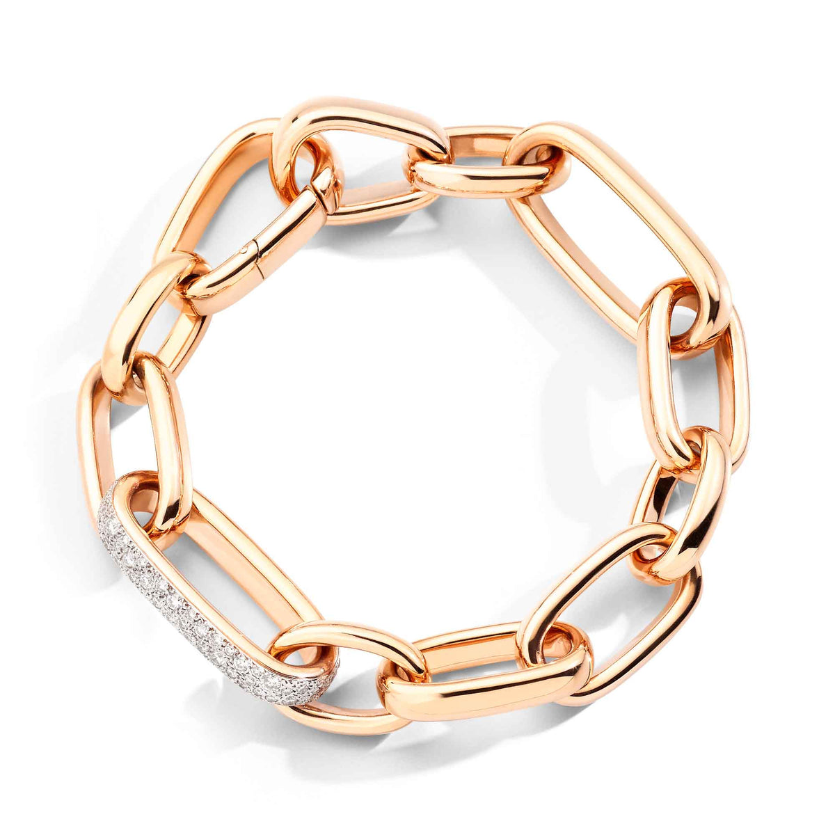 Pomellato Iconica Armband (PBB7128O7WHRDB000) aus Roségold mit Diamant