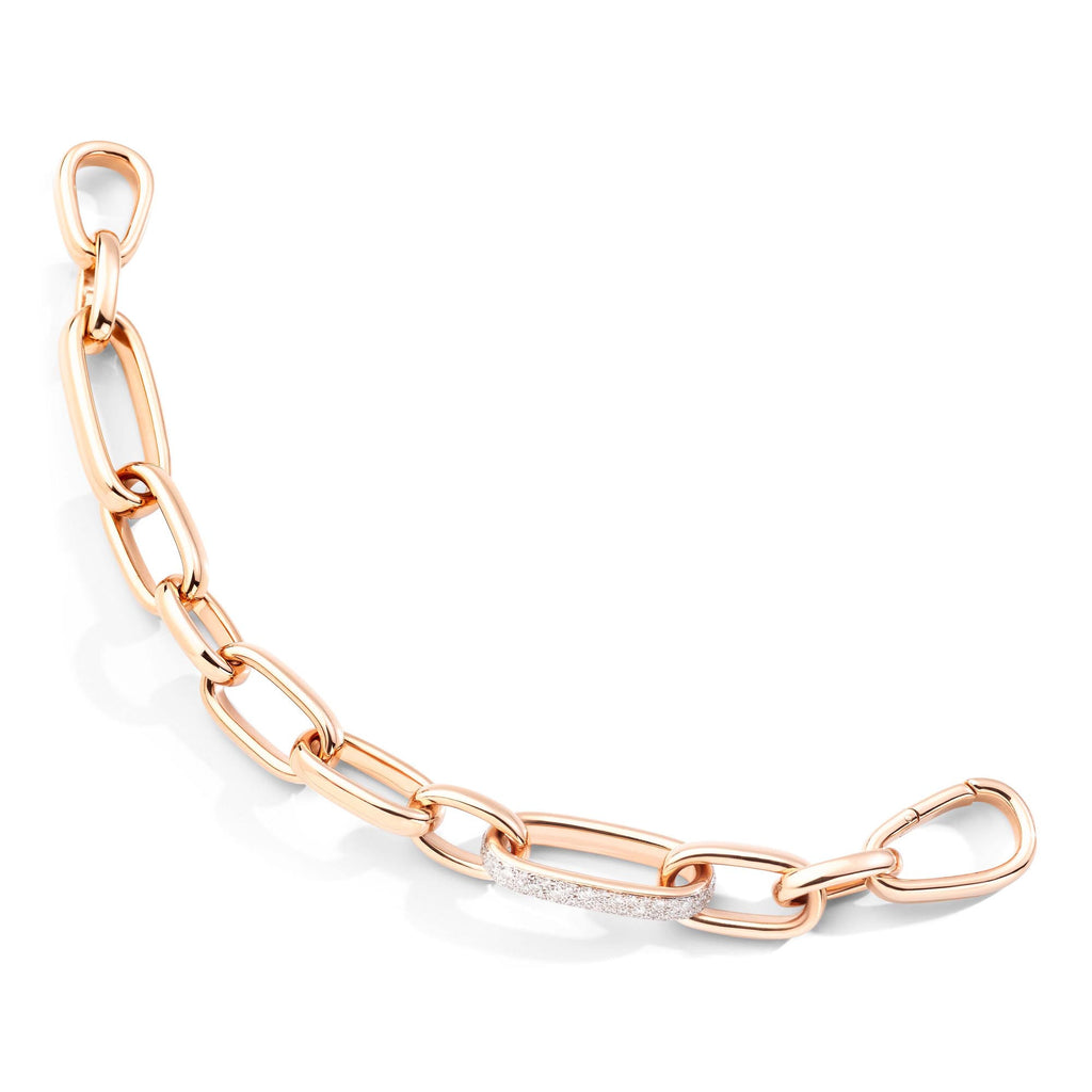 Pomellato Iconica Armband (PBB7128O7WHRDB000) aus Roségold mit Diamant