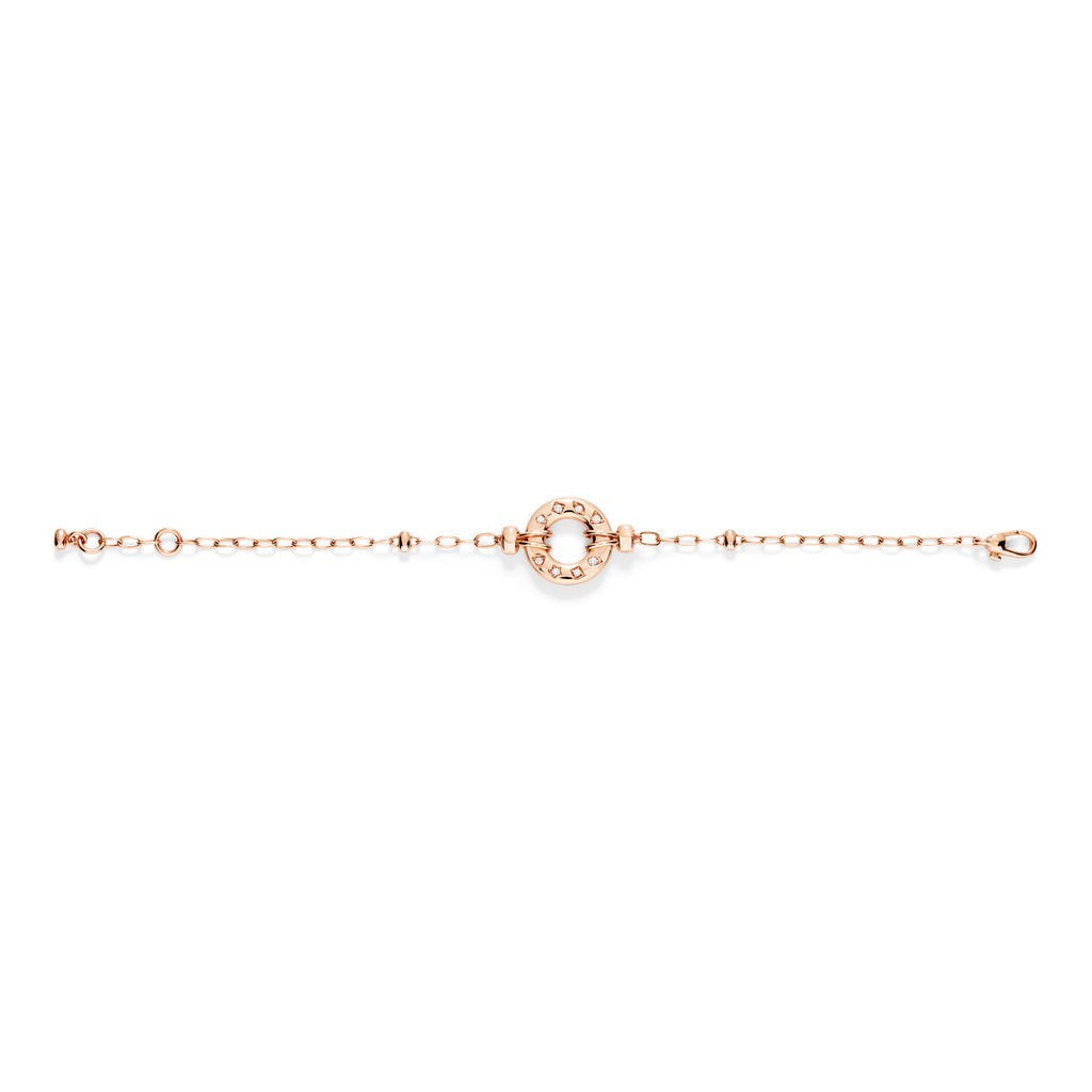 Pomellato Iconica Armband (PBC6040O7000DB000) aus Roségold mit Diamant