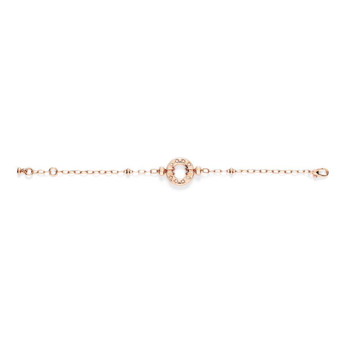 Pomellato Iconica Armband (PBC6040O7000DB000) aus Roségold mit Diamant