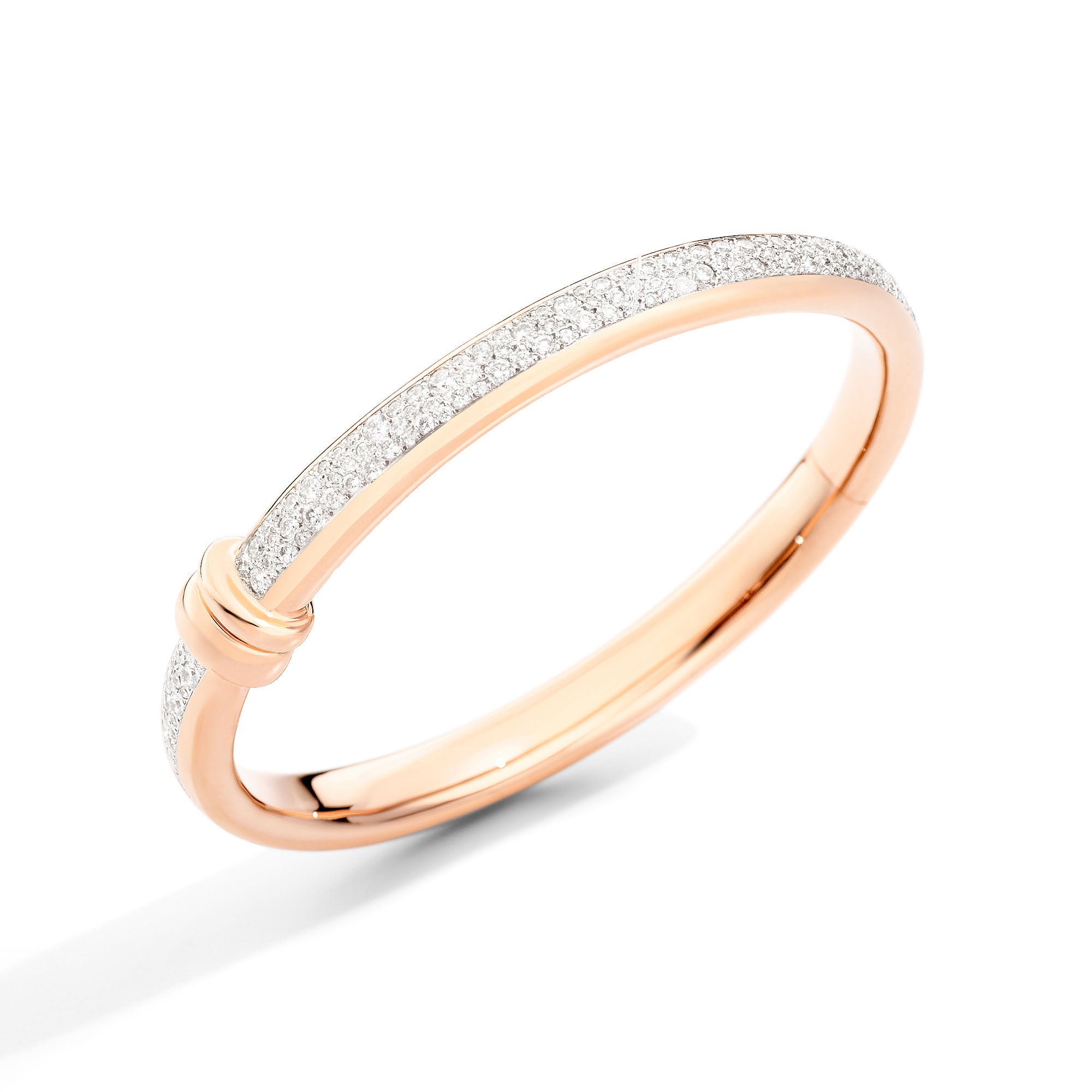 Pomellato Iconica Armreif (PBC0101O7WHRDB000) aus Roségold mit Diamant