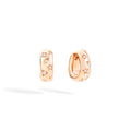 Pomellato Iconica Creolen (POC2061O7000DB000) aus Roségold mit Diamant