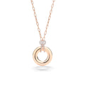 Pomellato Iconica Halskette (PCC4040O7WHRDB000) aus Roségold mit Diamant