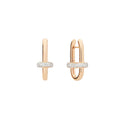 Pomellato Iconica Ohrringe (POC5060O7WHRDB000) aus Roségold mit Diamant