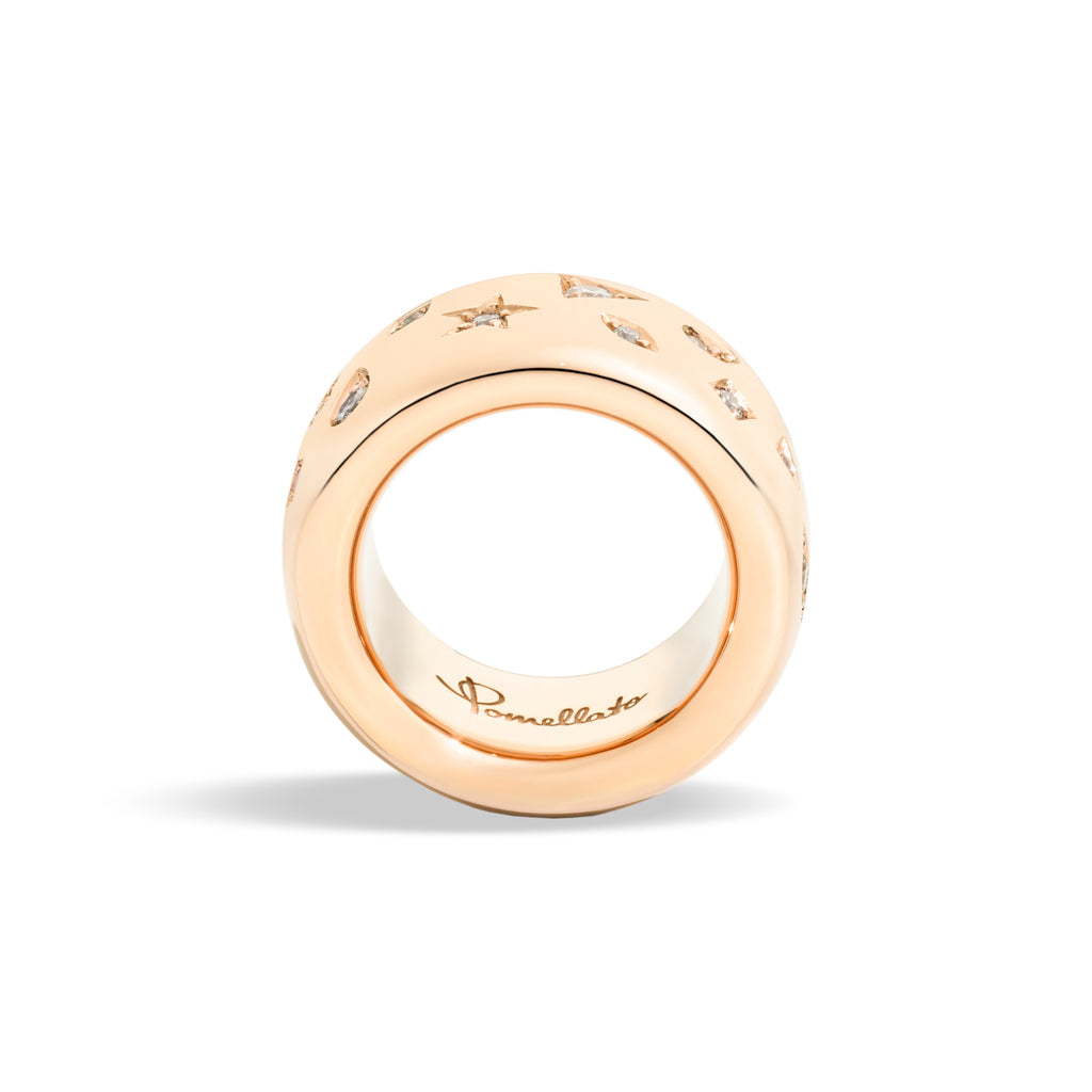 Pomellato Iconica Ring (PA9106DO7000DB000) aus Roségold mit Diamant