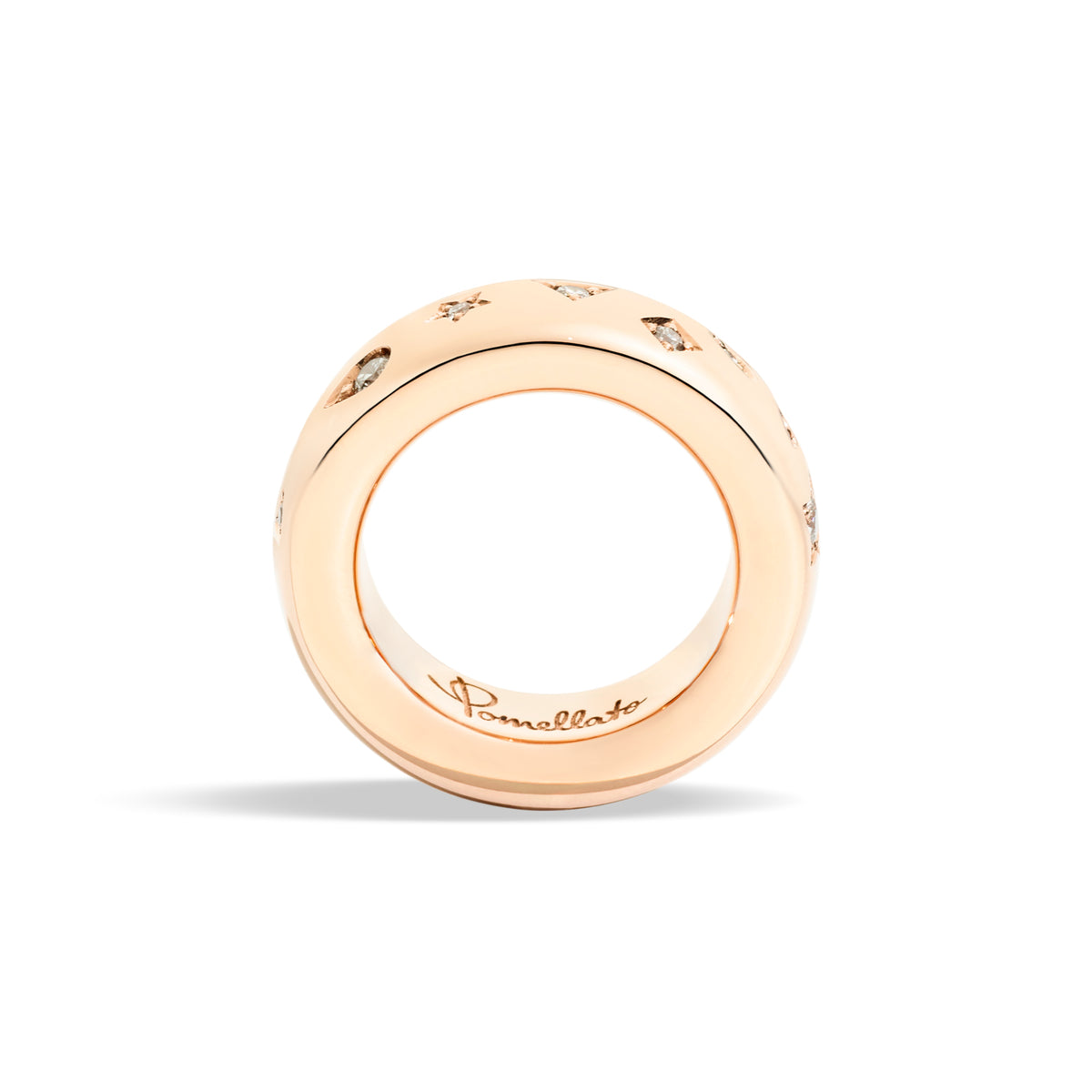 Pomellato Iconica Ring (PA9106EO7000DB000) aus Roségold mit Diamant