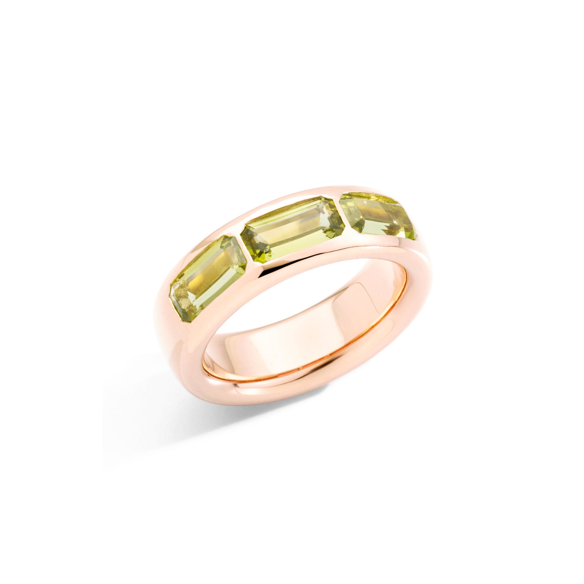 Pomellato Iconica Ring (PAC3020O7000000EY) aus Roségold mit Peridot