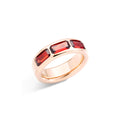 Pomellato Iconica Ring (PAC3020O7000000GP) aus Roségold mit Granat