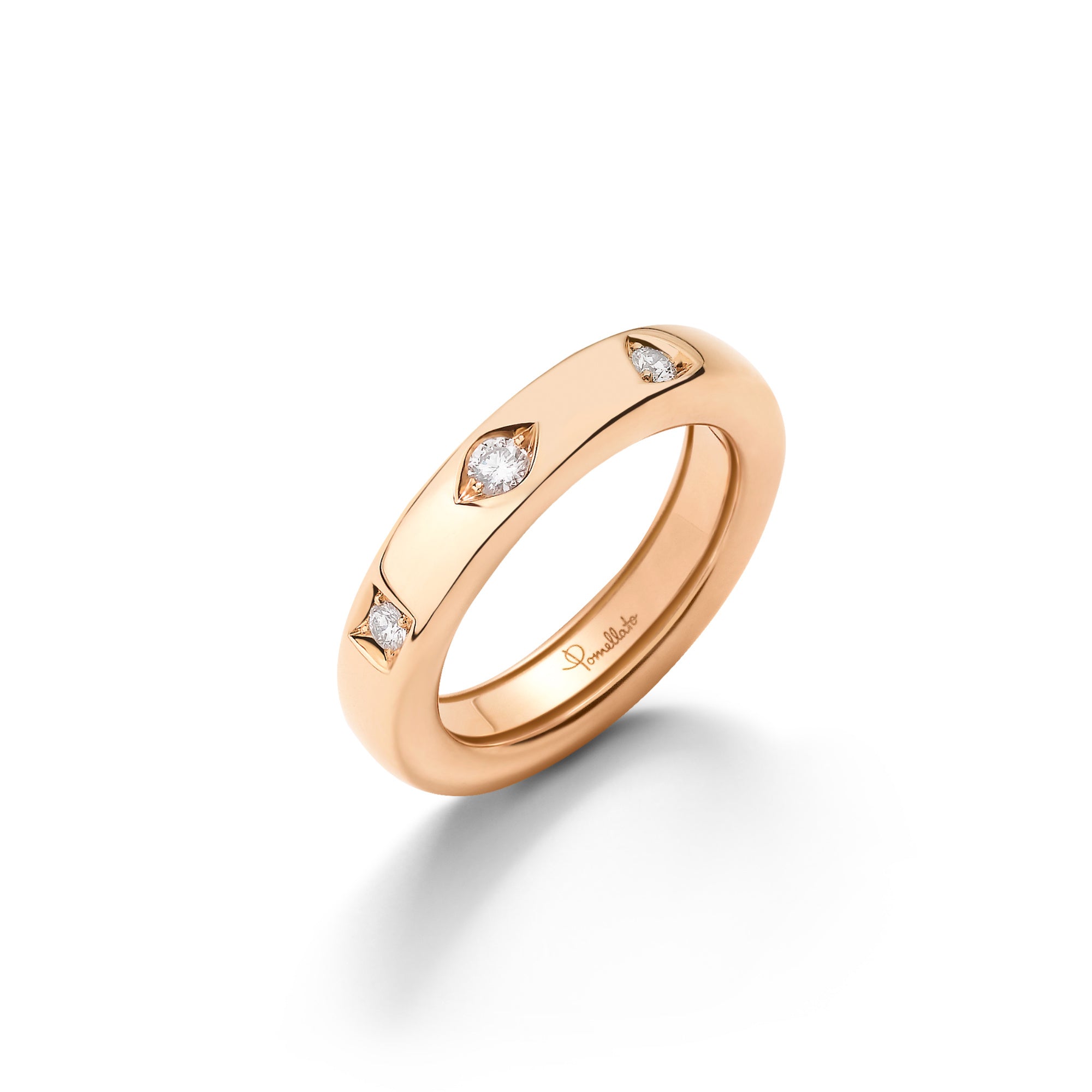 Pomellato Iconica Ring (PAC4005O7000DB000) aus Roségold mit Diamant