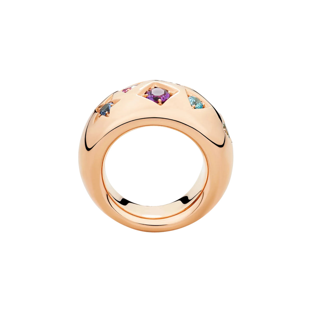 Pomellato Iconica Ring (PAC5007O7000000VA) aus Gelbgold mit Diamant