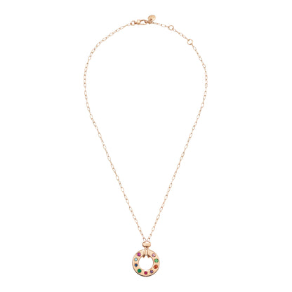 Iconica Wendbare Halskette Mit Anhänger, Roségold • Edelsteine von Pomellato (PCC5041O7000000VA)