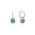 Pomellato Nudo Mini Ohrringe (POC5020O7000000TL) aus Roségold mit Topas