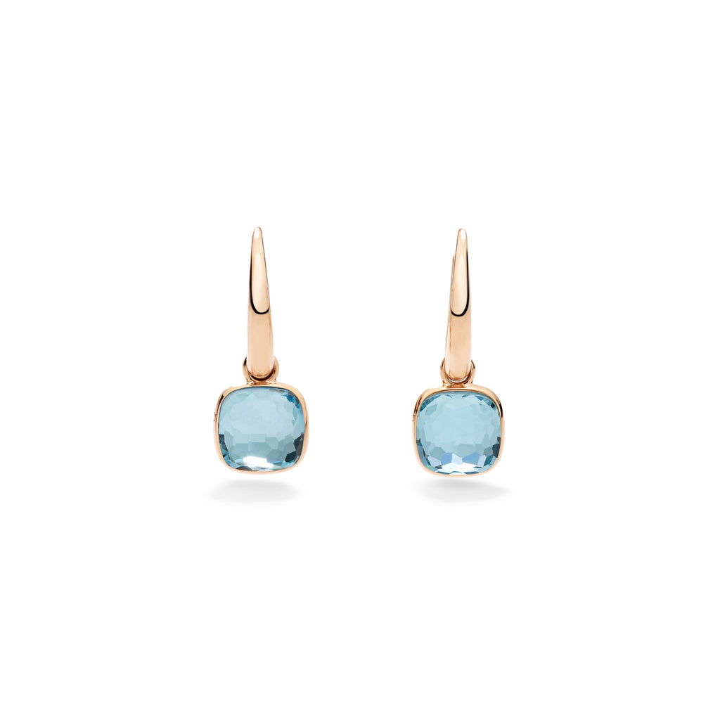 Pomellato Nudo Mini Ohrringe (POC5020O7000000YY) aus Roségold mit Topas