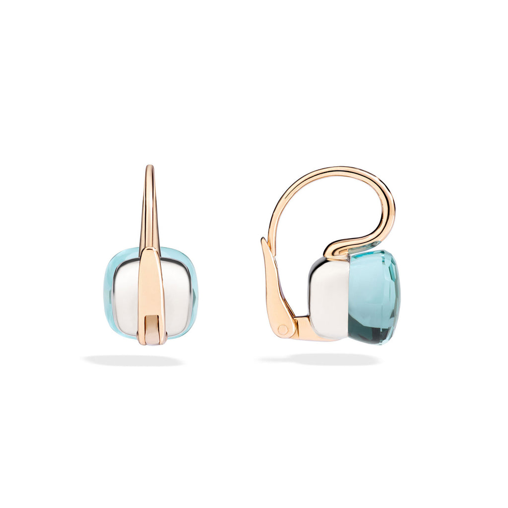 Pomellato Nudo Ohrringe (POA1070O6000000OY) aus Bicolor-Gold mit Topas
