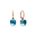 Pomellato Nudo Ohrringe (POB2010O6000000OY) aus Bicolor-Gold mit Topas