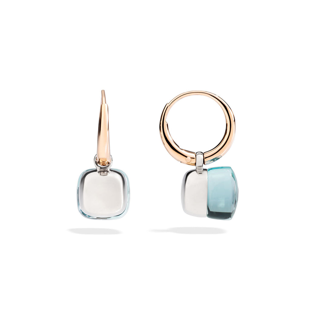 Pomellato Nudo Ohrringe (POB2010O6000000OY) aus Bicolor-Gold mit Topas