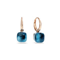 Pomellato Nudo Ohrringe (POB2010O6000000TL) aus Bicolor-Gold mit Topas