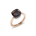 Pomellato Nudo Ring (PAA1100O6000000QF) aus Bicolor-Gold mit Rauchquarz
