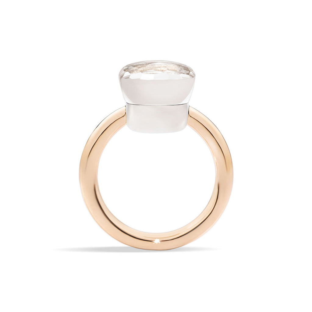 Pomellato Nudo Ring (PAA1100O6000000TB) aus Bicolor-Gold mit Topas