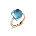 Pomellato Nudo Ring (PAB2010O6000000OY) aus Bicolor-Gold mit Topas