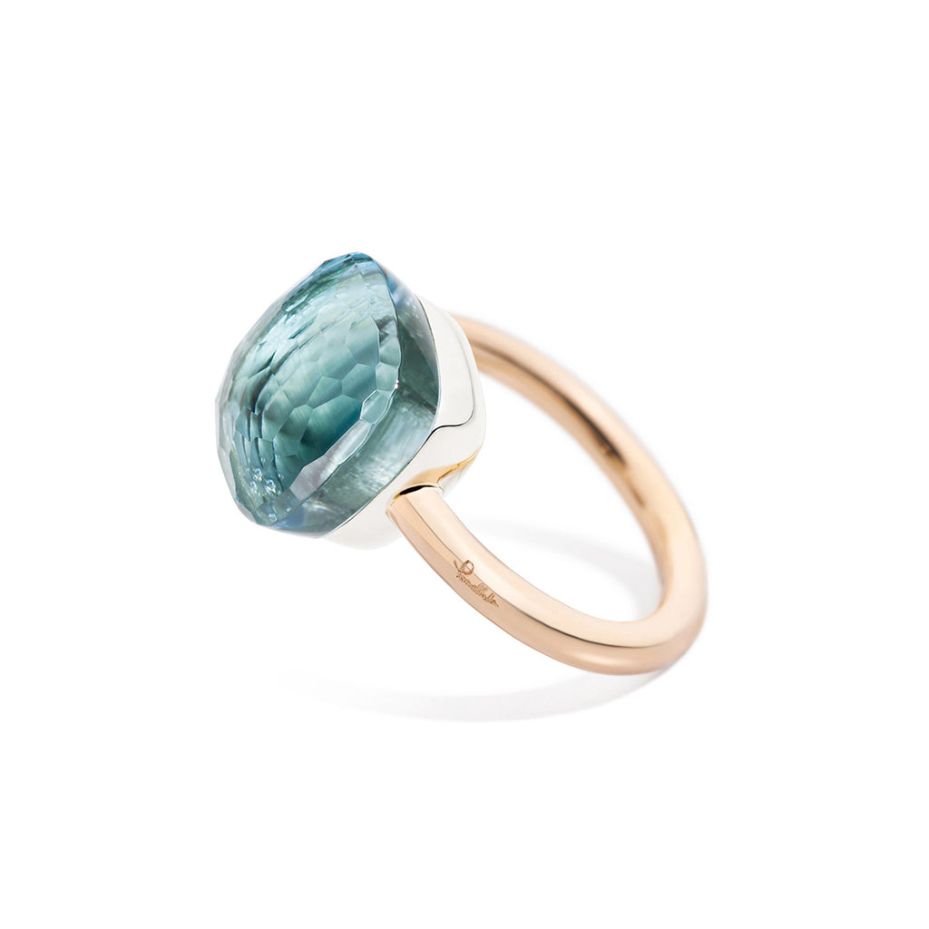 Pomellato Nudo Ring (PAB2010O6000000OY) aus Bicolor-Gold mit Topas