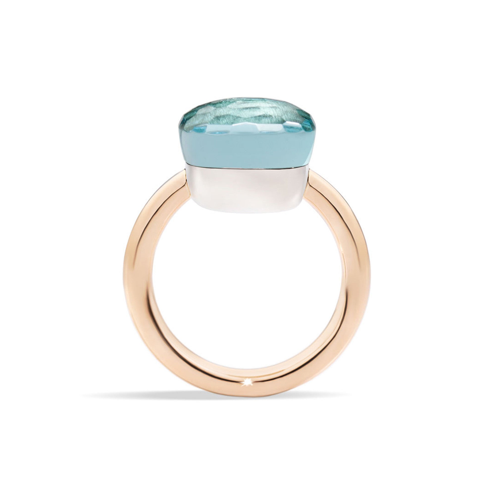 Pomellato Nudo Ring (PAB2010O6000000OY) aus Bicolor-Gold mit Topas