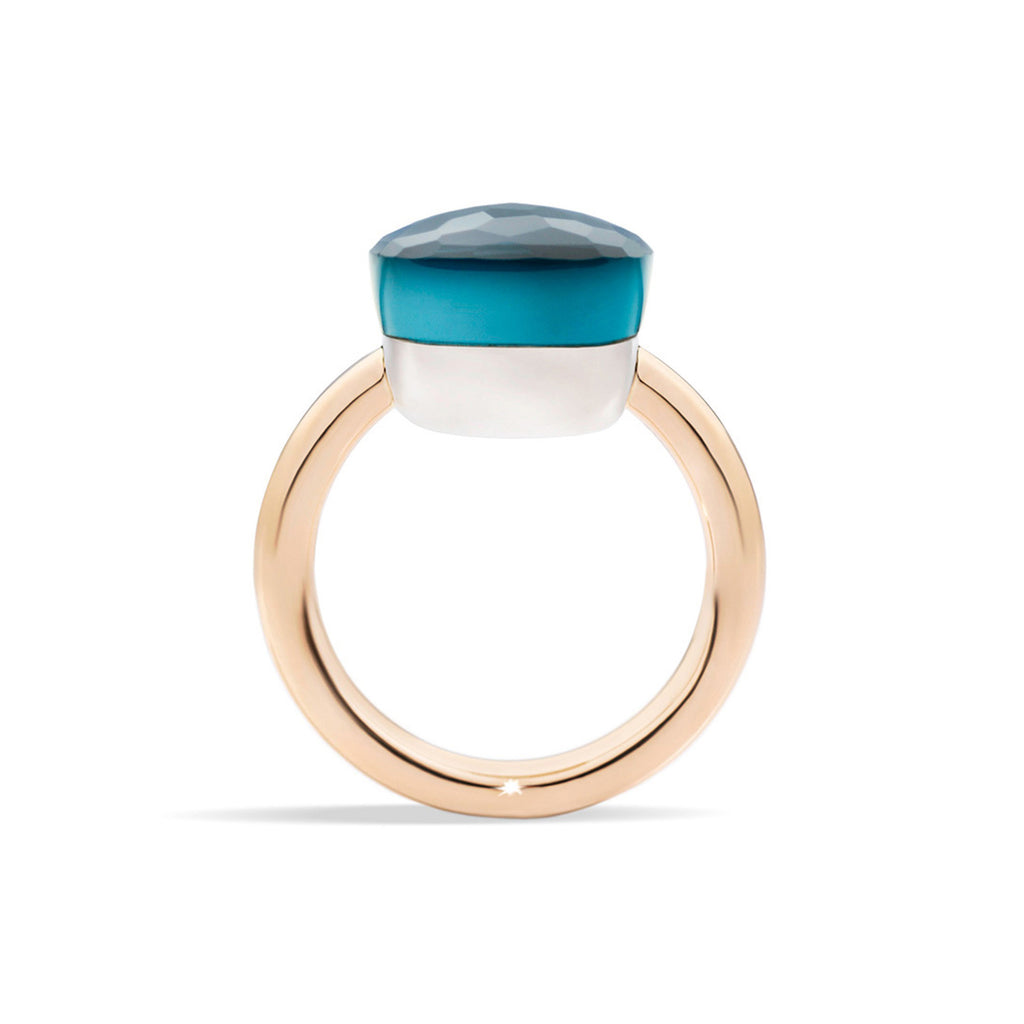 Pomellato Nudo Ring (PAB2010O6000000TL) aus Bicolor-Gold mit Topas