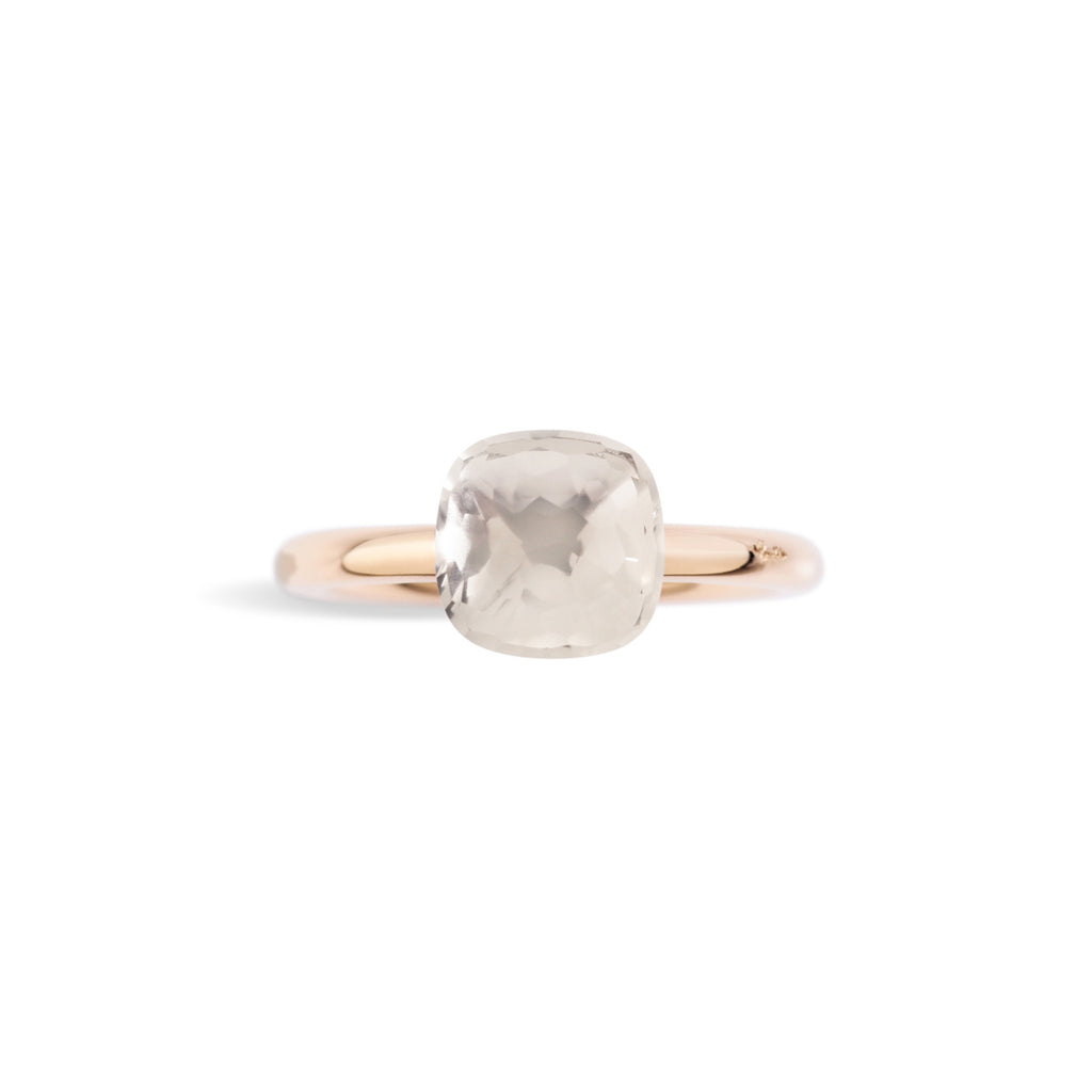 Pomellato Nudo Ring (PAB4030O6000000TB) aus Bicolor-Gold mit Topas