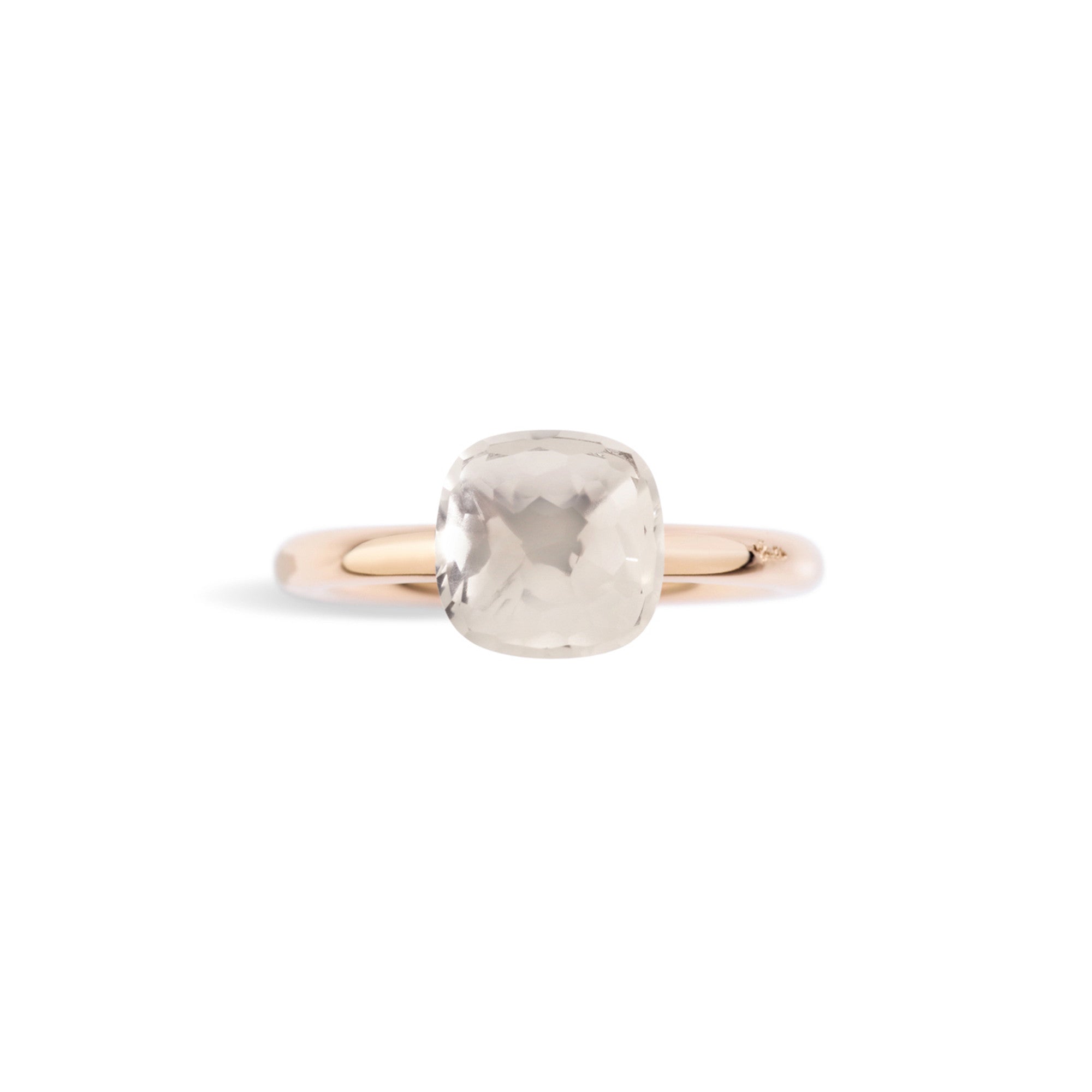 Pomellato Nudo Ring (PAB4030O6000000TB) aus Bicolor-Gold mit Topas