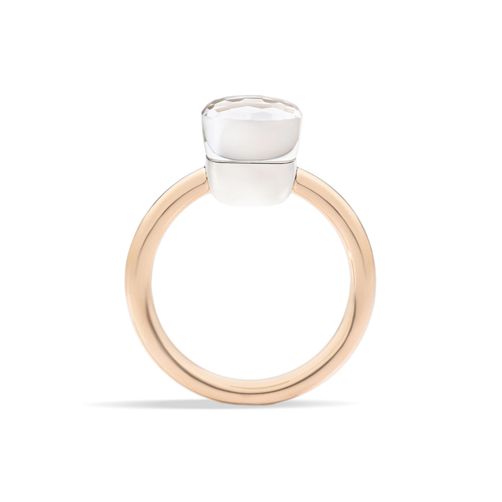 Pomellato Nudo Ring (PAB4030O6000000TB) aus Bicolor-Gold mit Topas