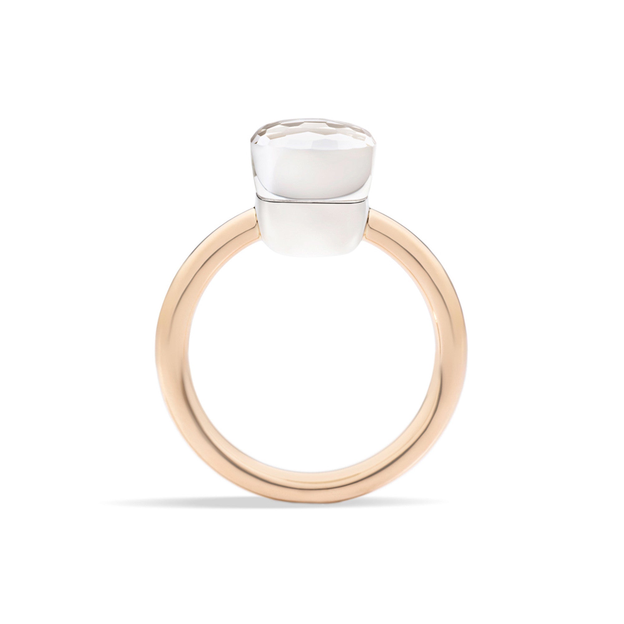 Pomellato Nudo Ring (PAB4030O6000000TB) aus Bicolor-Gold mit Topas