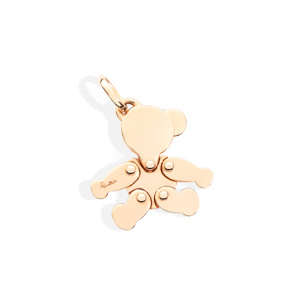 Pomellato Orsetto Anhänger (PMB9022O7000DB000) aus Roségold mit Diamant