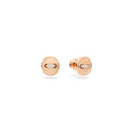 Pomellato Pom Pom Dot Ohrringe (POC5031O7WHRDB000) aus Roségold mit Diamant