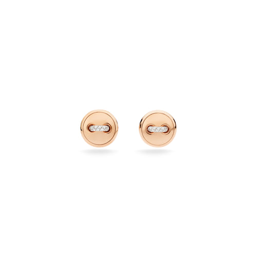 Pomellato Pom Pom Dot Ohrringe (POC5031O7WHRDB000) aus Roségold mit Diamant