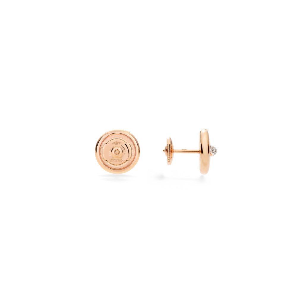 Pomellato Pom Pom Dot Ohrringe (POC5031O7WHRDB000) aus Roségold mit Diamant