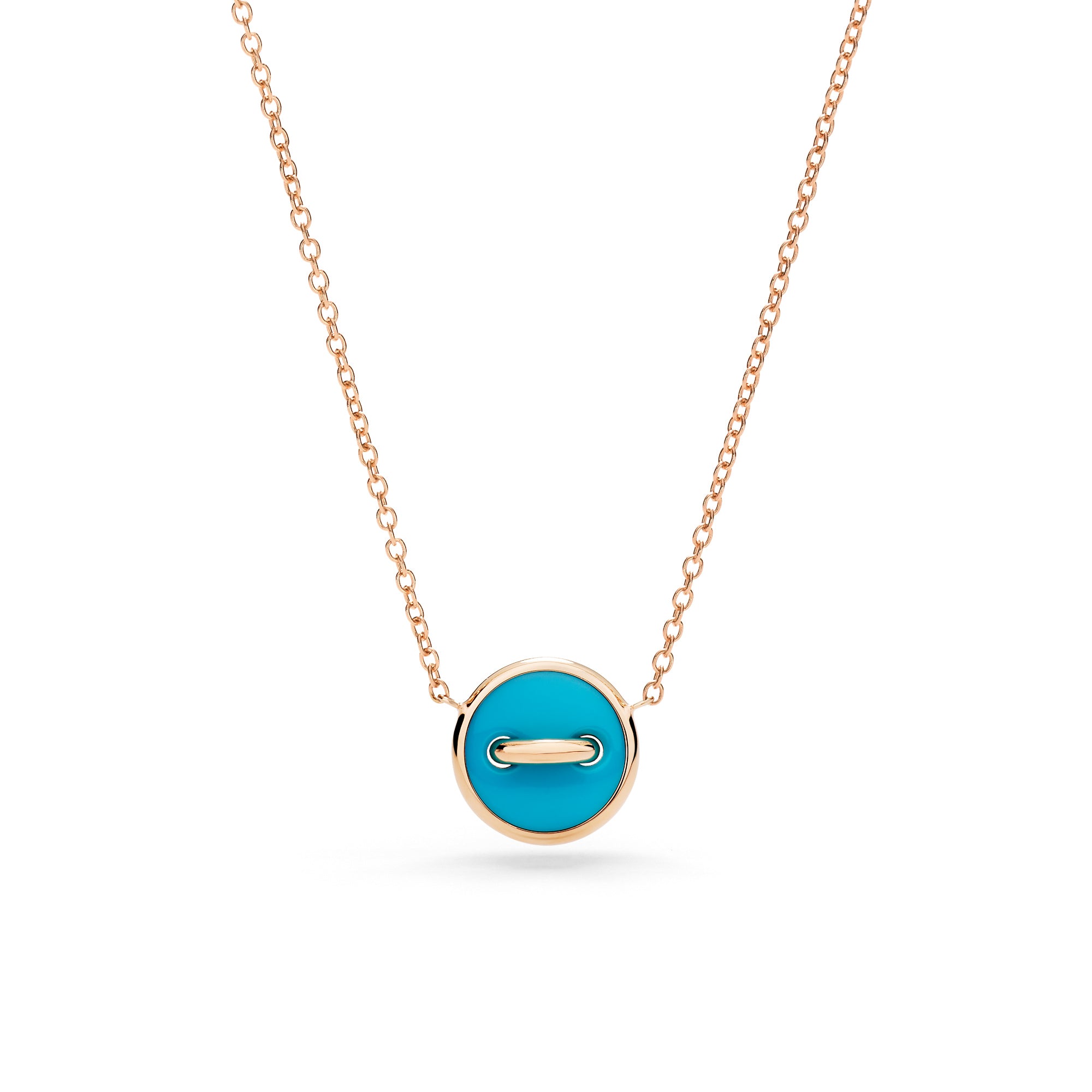 Pomellato Pom Pom Dot wendbare Halskette mit Anhänger (PCC5031O7WHRDB0TU) aus Weißgold mit Diamant