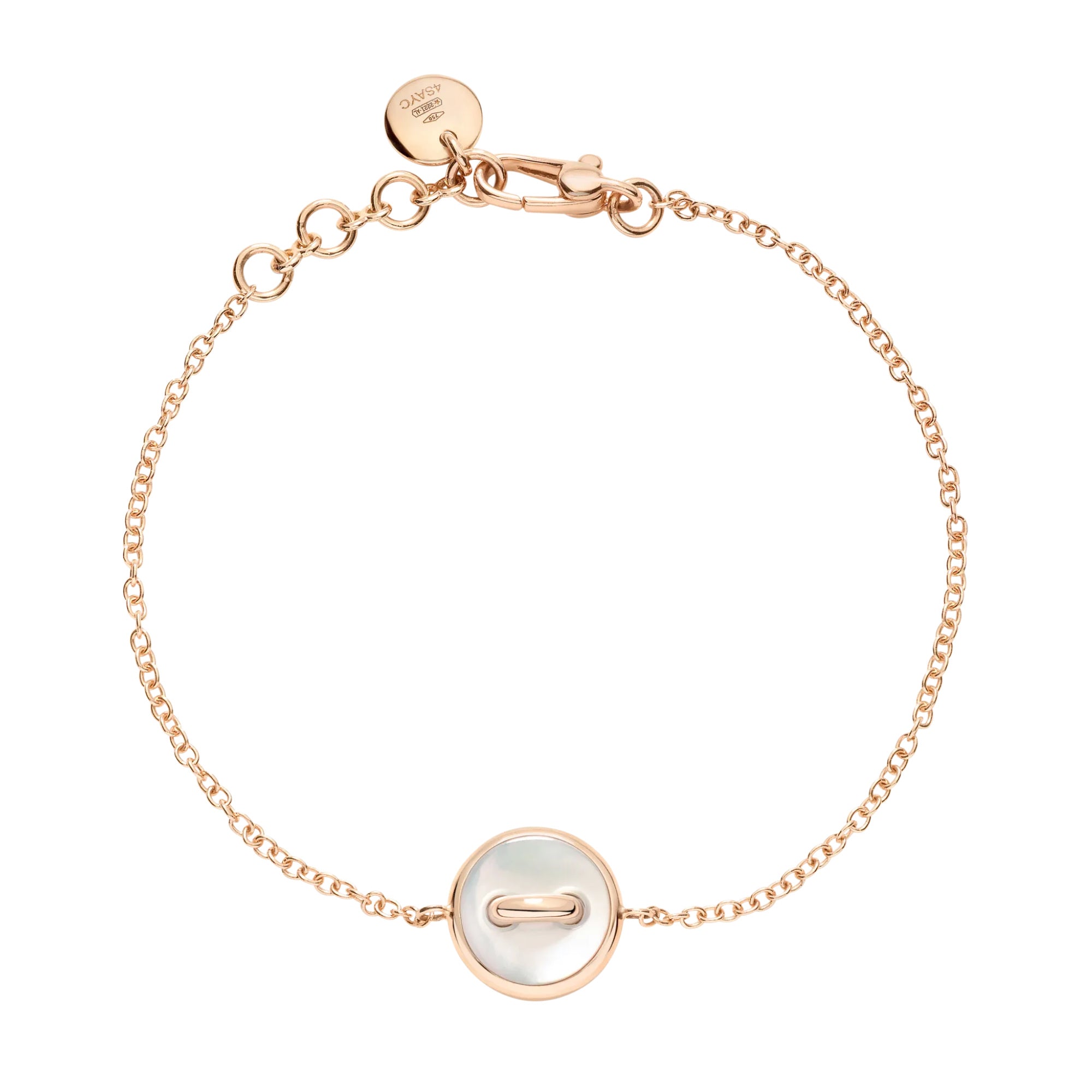 Pomellato Pom Pom Dot wendbares Armband (PBC4030O7000DB0MY) aus Weißgold mit Diamant