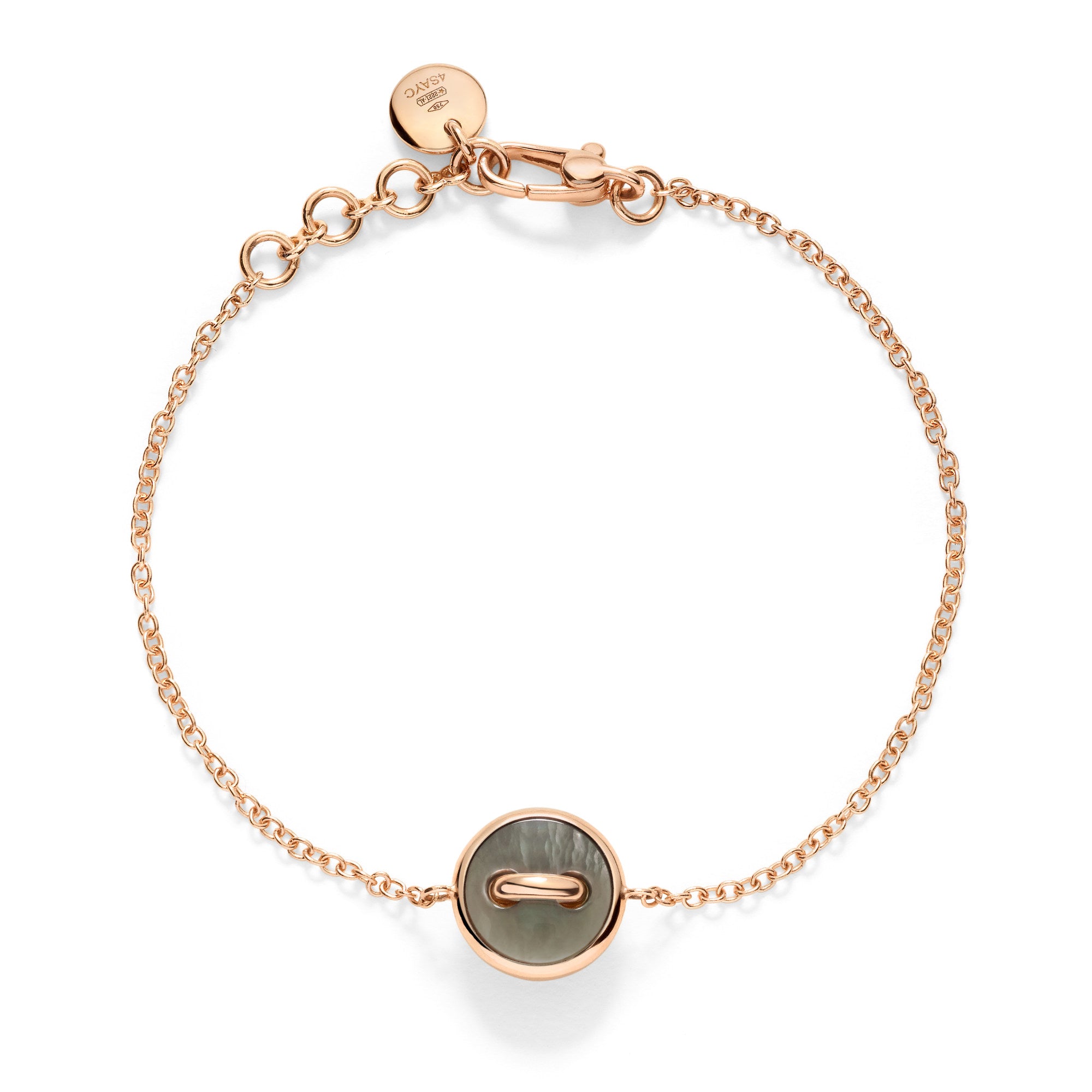 Pomellato Pom Pom Dot wendbares Armband (PBC4030O7WHRDB0MP) aus Gelbgold mit Diamant