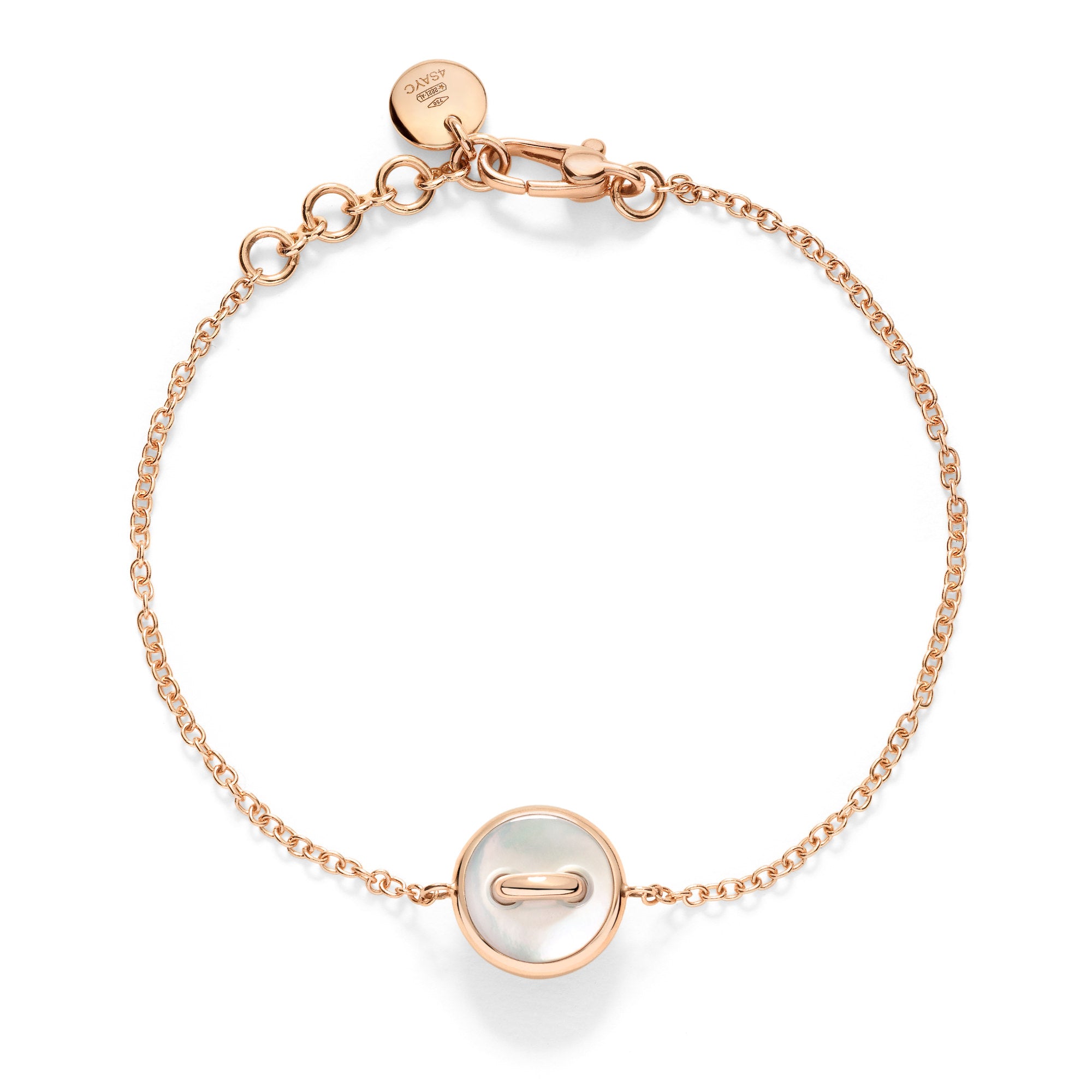 Pomellato Pom Pom Dot wendbares Armband (PBC4031O7WHRDB0MP) aus Weißgold mit Diamant