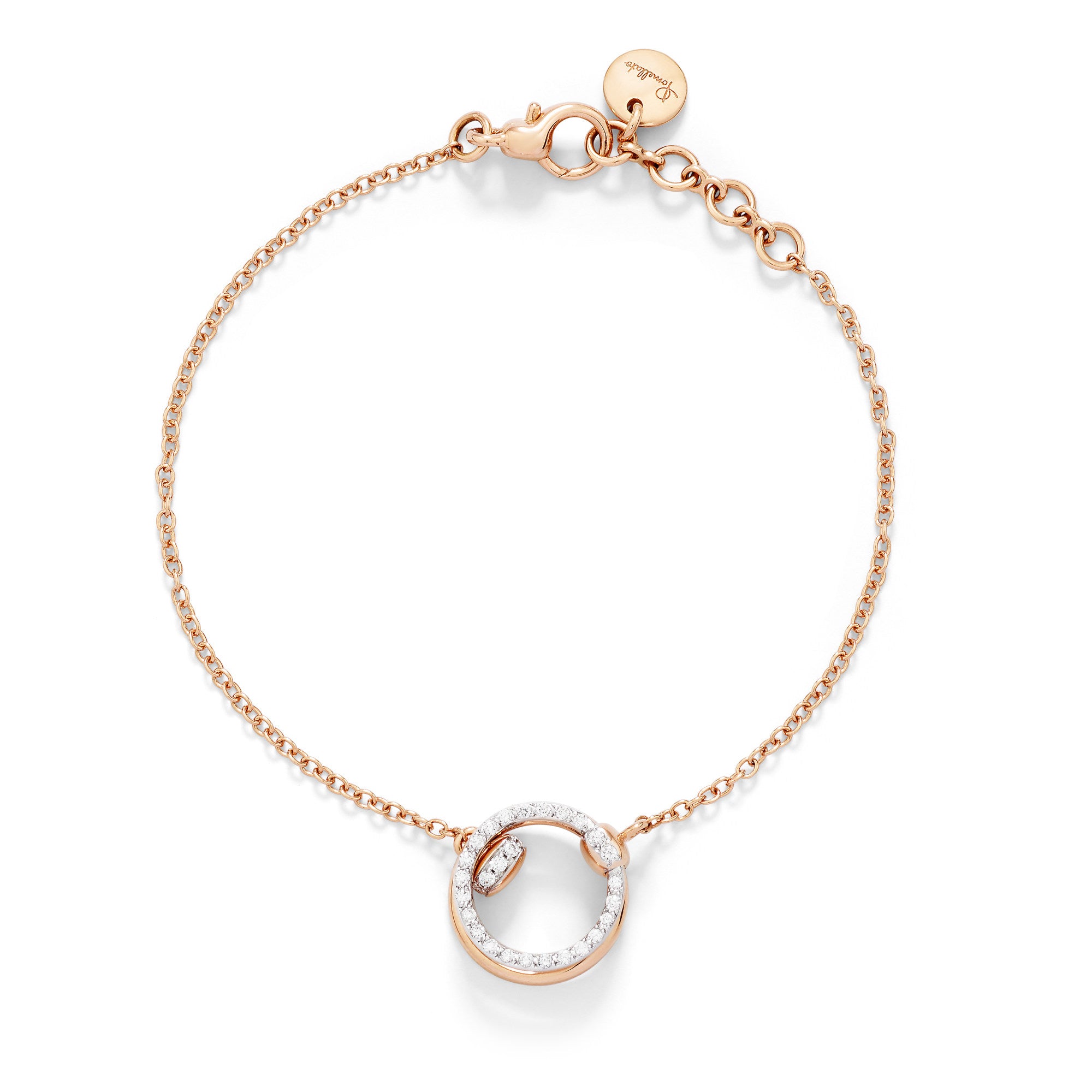 Pomellato Pomellato Together Armband (PBC5013O7WHRDB000) aus Roségold mit Diamant