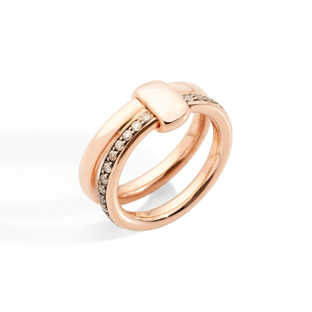 Pomellato Pomellato Together Bandring (PAC0100O7BKRDBR00) aus Roségold mit Diamant