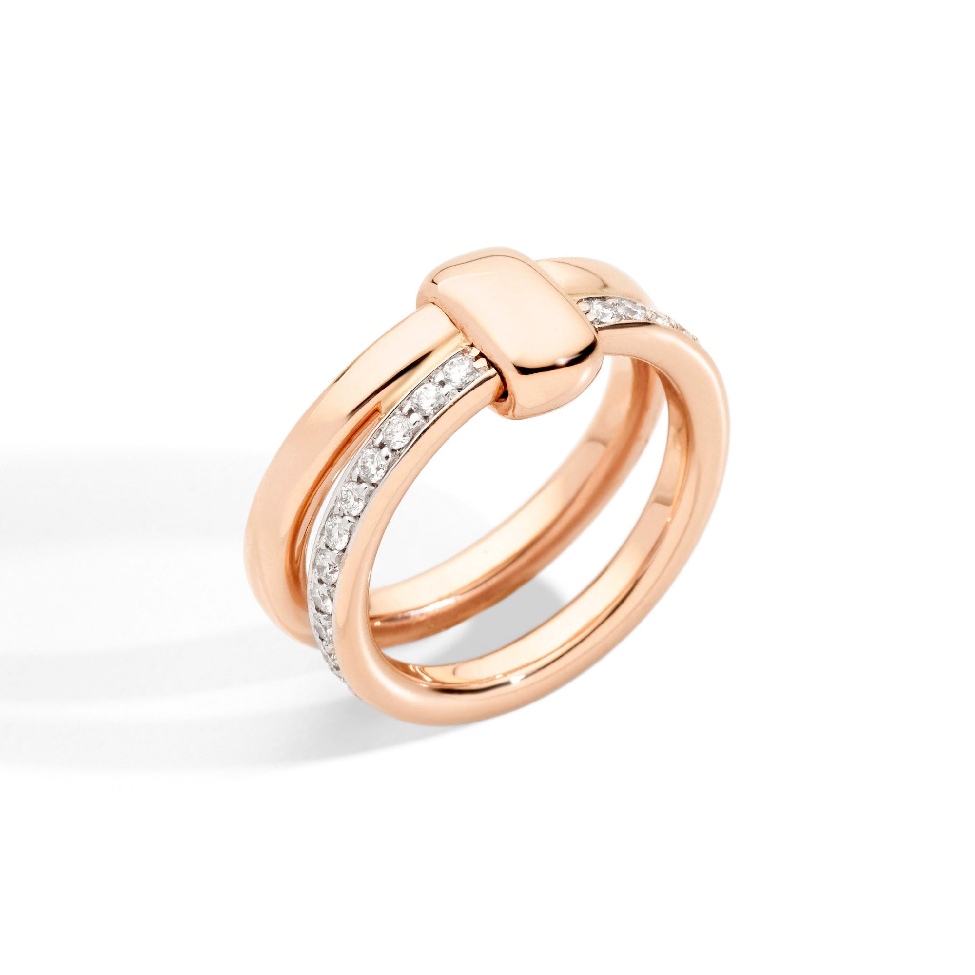 Pomellato Pomellato Together Bandring (PAC0100O7WHRDB000) aus Roségold mit Diamant
