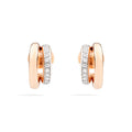 Pomellato Pomellato Together Ohrringe (POB8111O7000DB000) aus Roségold mit Diamant