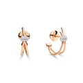 Pomellato Pomellato Together Ohrringe (POC4012O7WHRDB000) aus Roségold mit Diamant