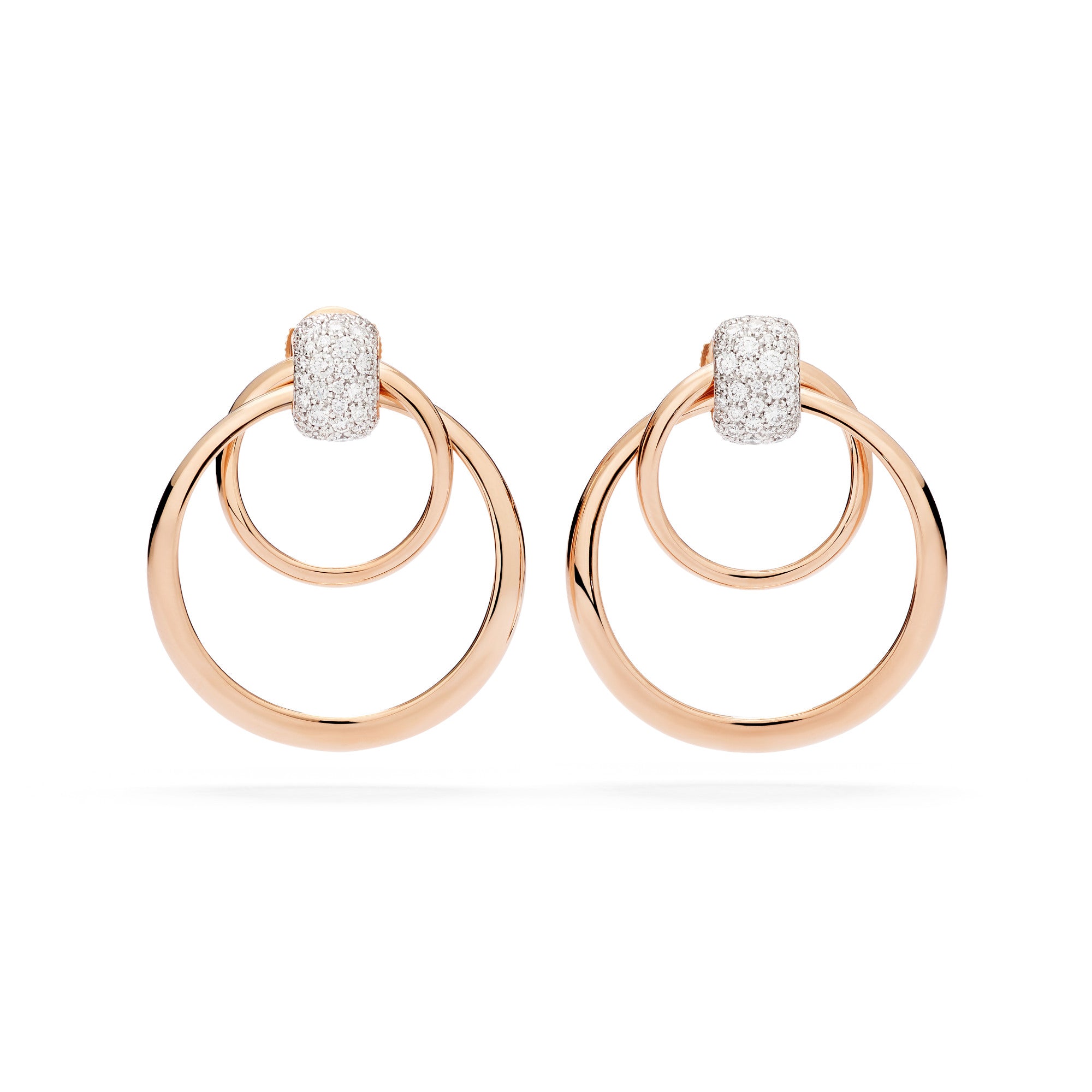 Pomellato Pomellato Together Ohrringe (POC6011O7WHRDB000) aus Roségold mit Diamant
